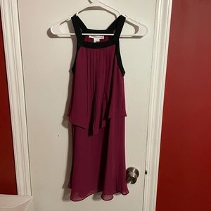 BCBGeneration plum colored cocktail dress